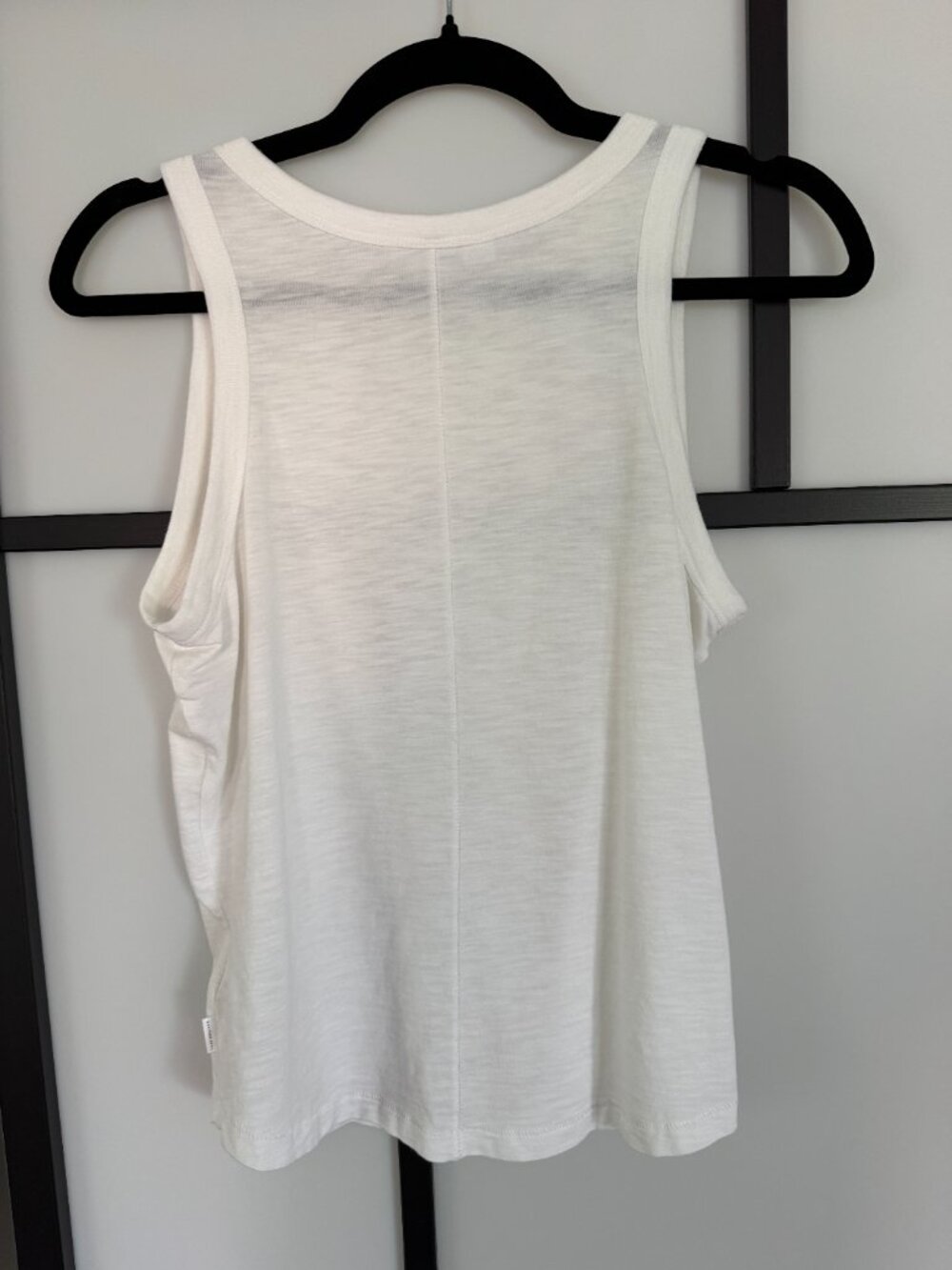 TravisMathew Cloud 2.0 Cotton Tank Travis Mathew Women's S, Heather White - Picture 10 of 15